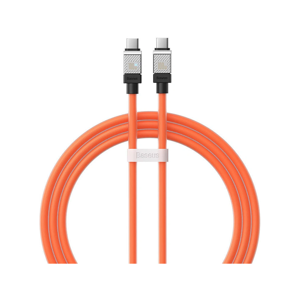 Hurtownia GSM - Kabel Baseus CoolPlay USB-C/USB-C 100W 1m (portocaliu) - BSU4394 - {ean13} - Hurt