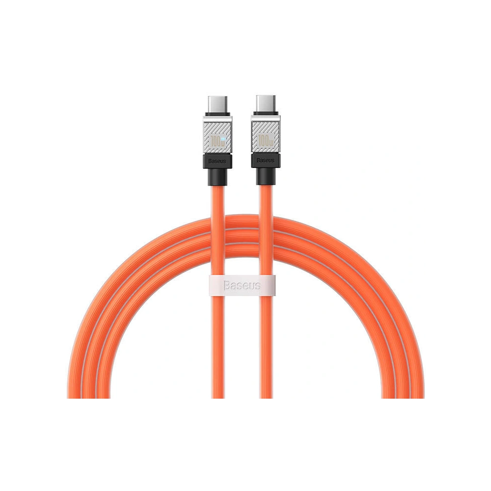 Hurtownia GSM - Kabel Baseus CoolPlay USB-C/USB-C 100W 1m (oranžový) - BSU4394 - {ean13} - Hurt