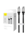 Kábel Baseus CoolPlay USB-C/USB-C 100W 2m (fekete)