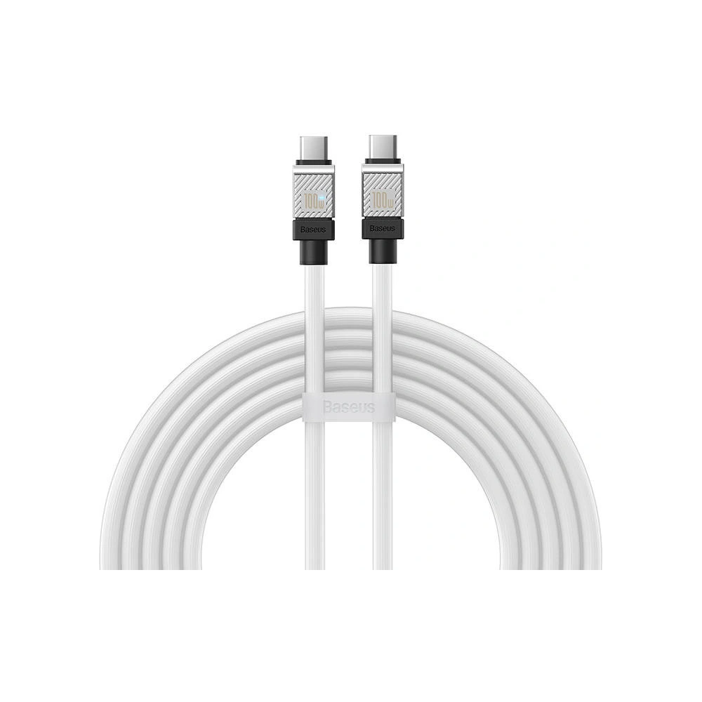 Hurtownia GSM - Kabel Baseus CoolPlay USB-C/USB-C 100W 2m (weiß) - BSU4396 - {ean13} - Hurt