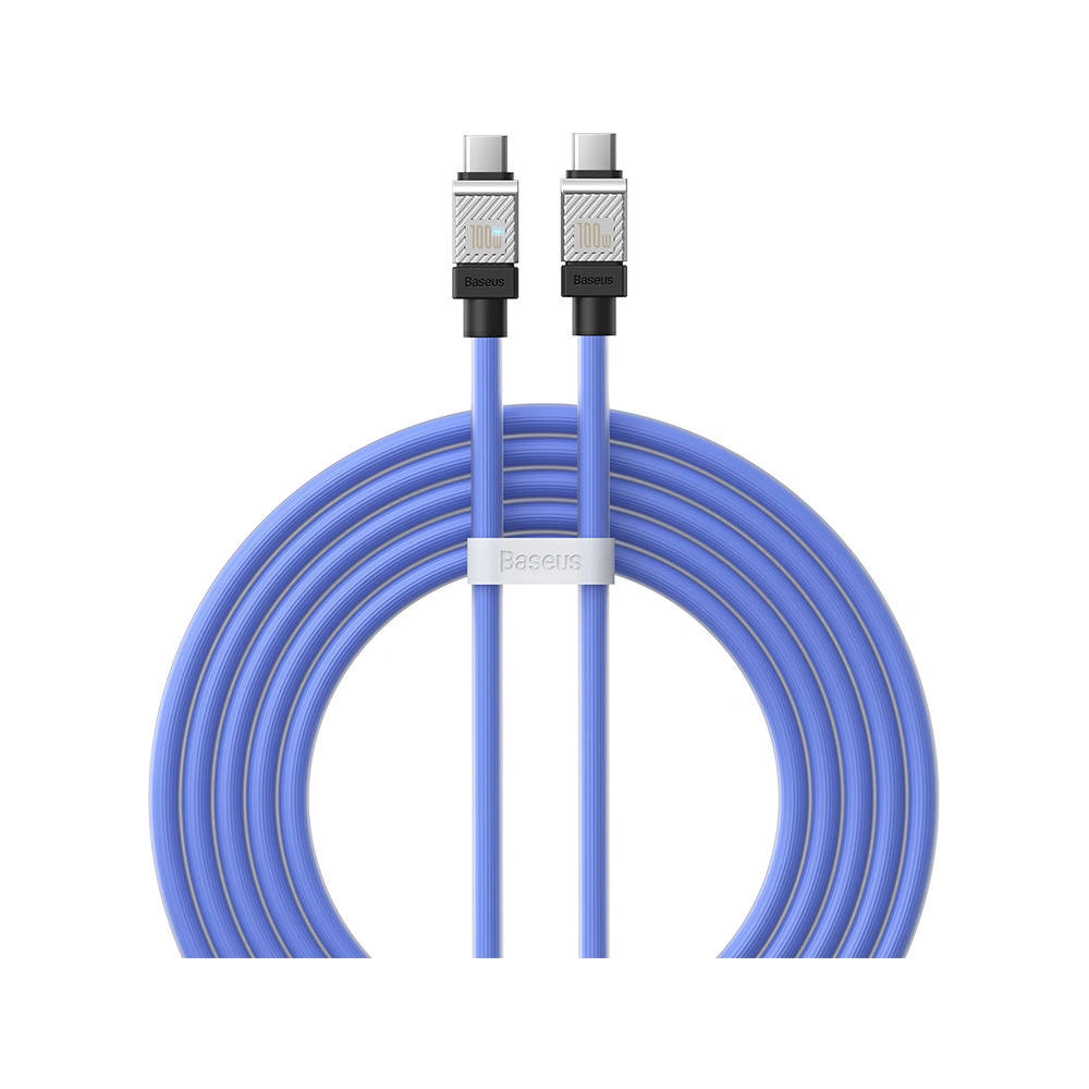 Hurtownia GSM - Kábel Baseus CoolPlay USB-C/USB-C 100W 2m (kék) - BSU4397 - {ean13} - Hurt
