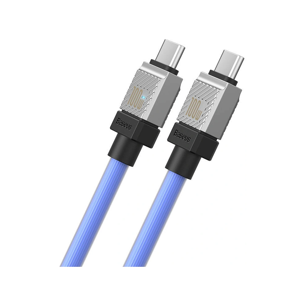 Hurtownia GSM - Kábel Baseus CoolPlay USB-C/USB-C 100W 2m (kék) - BSU4397 - {ean13} - Hurt