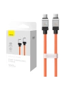 Kábel Baseus CoolPlay USB-C/USB-C 100W 2m (narancssárga)