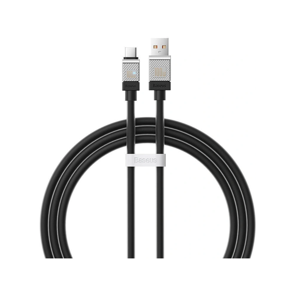 Hurtownia GSM - Cablul Baseus CoolPlay USB-A/USB-C 100W 1m (negru) - BSU4399 - {ean13} - Hurt