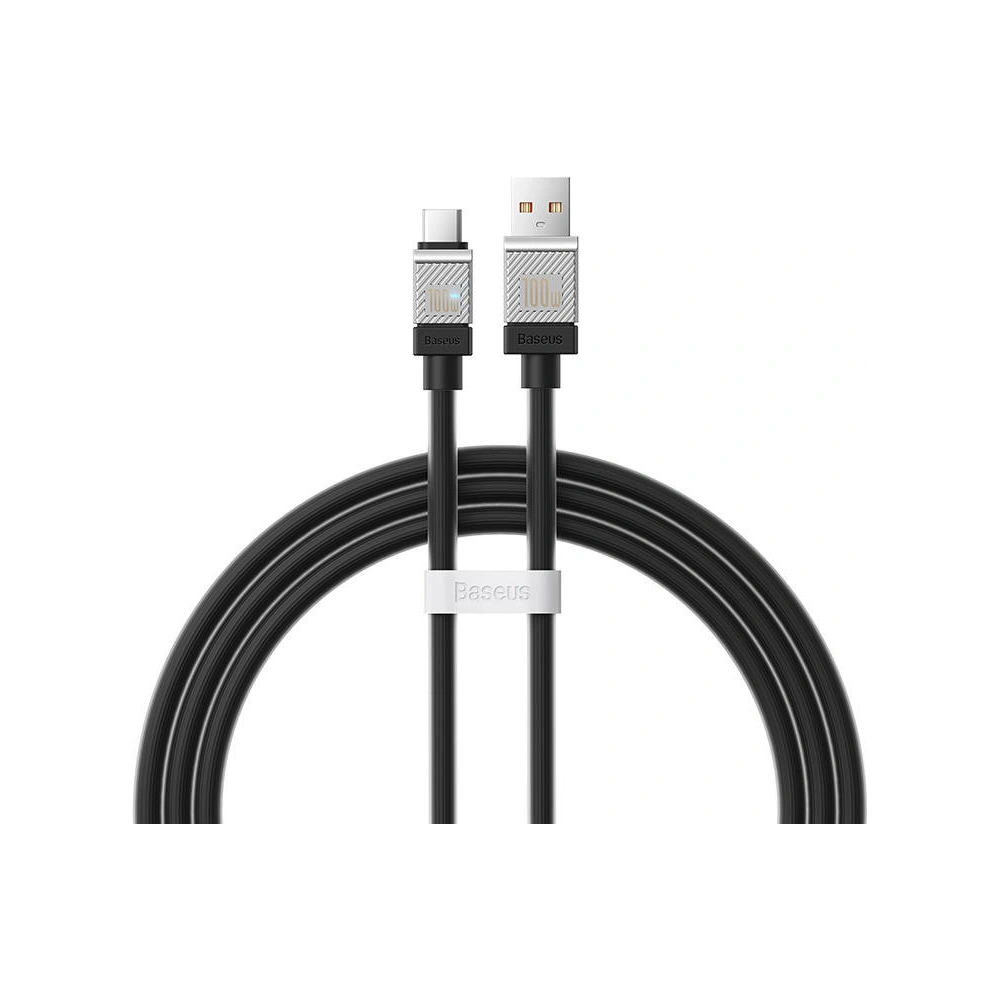 Hurtownia GSM - Cablul Baseus CoolPlay USB-A/USB-C 100W 1m (negru) - BSU4399 - {ean13} - Hurt