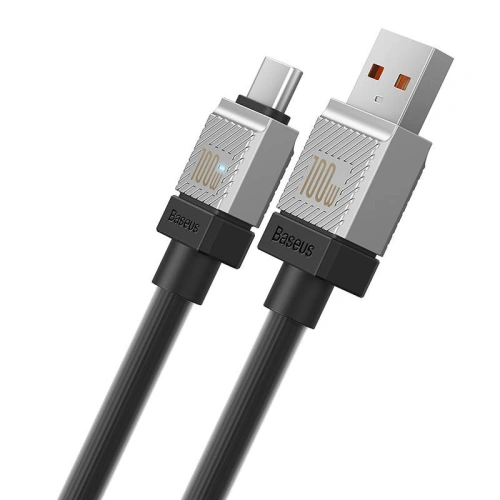 Kabel Baseus CoolPlay USB-A/USB-C 100W 1m (czarny)