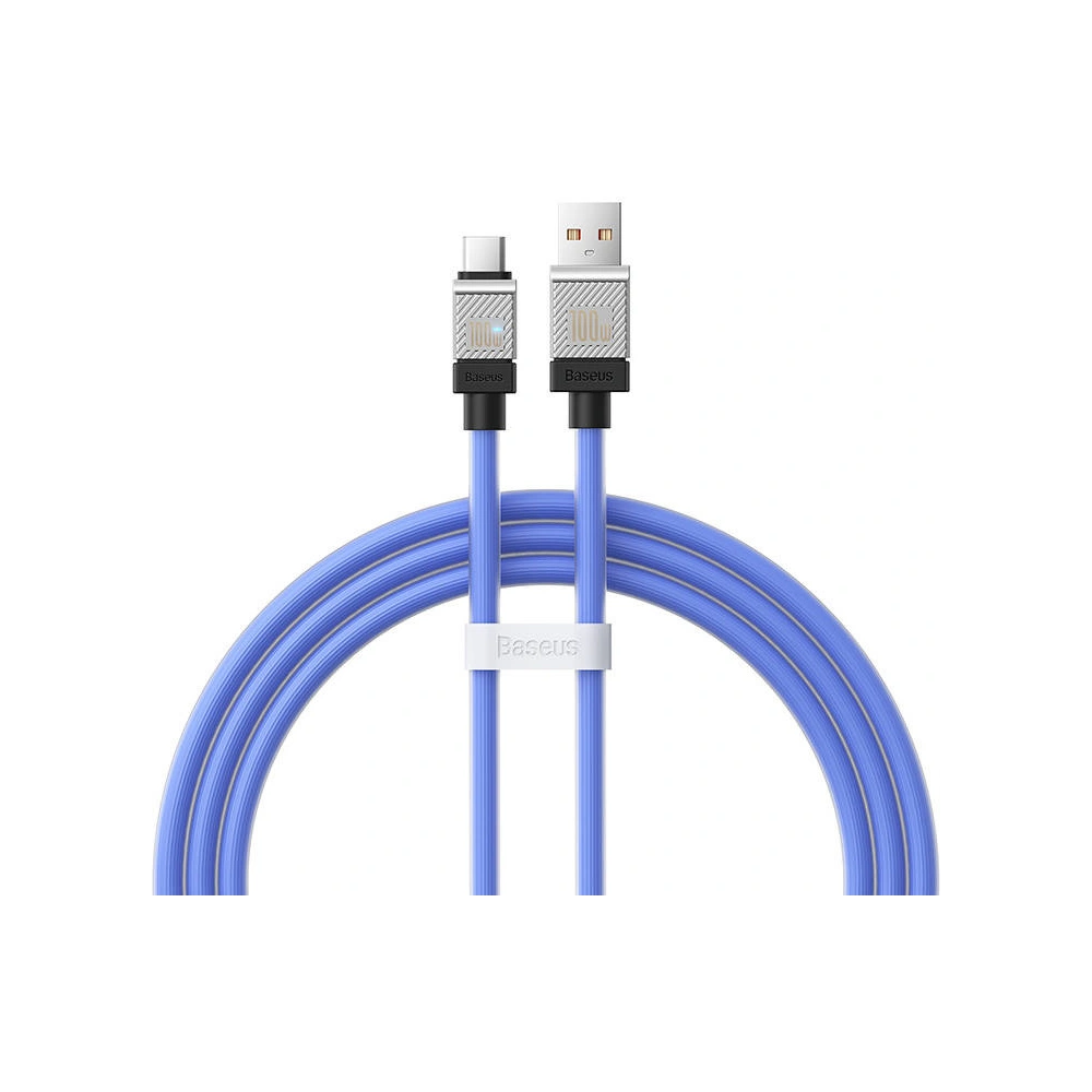 Wholesale Baseus CoolPlay USB-A/USB-C Cable 100W 1m (blue) - BSU4401 - {ean13} - Hurt