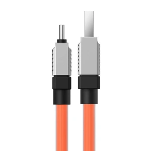 Kabel Baseus CoolPlay USB-A/USB-C 100W 1m (pomarańczowy)