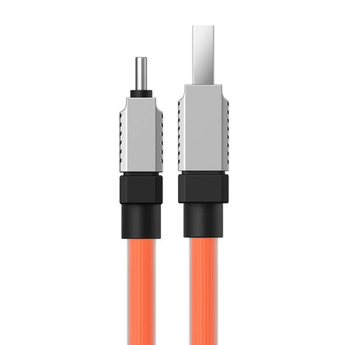 Kabel Baseus CoolPlay USB-A/USB-C 100W 1m (pomarańczowy)