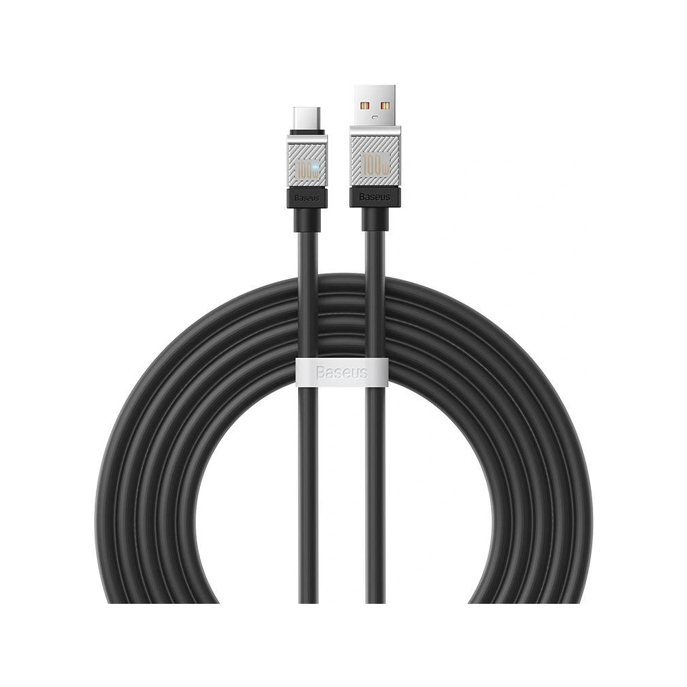 Hurtownia GSM - Kábel Baseus CoolPlay USB-A/USB-C 100W 2m (fekete) - BSU4403 - {ean13} - Hurt
