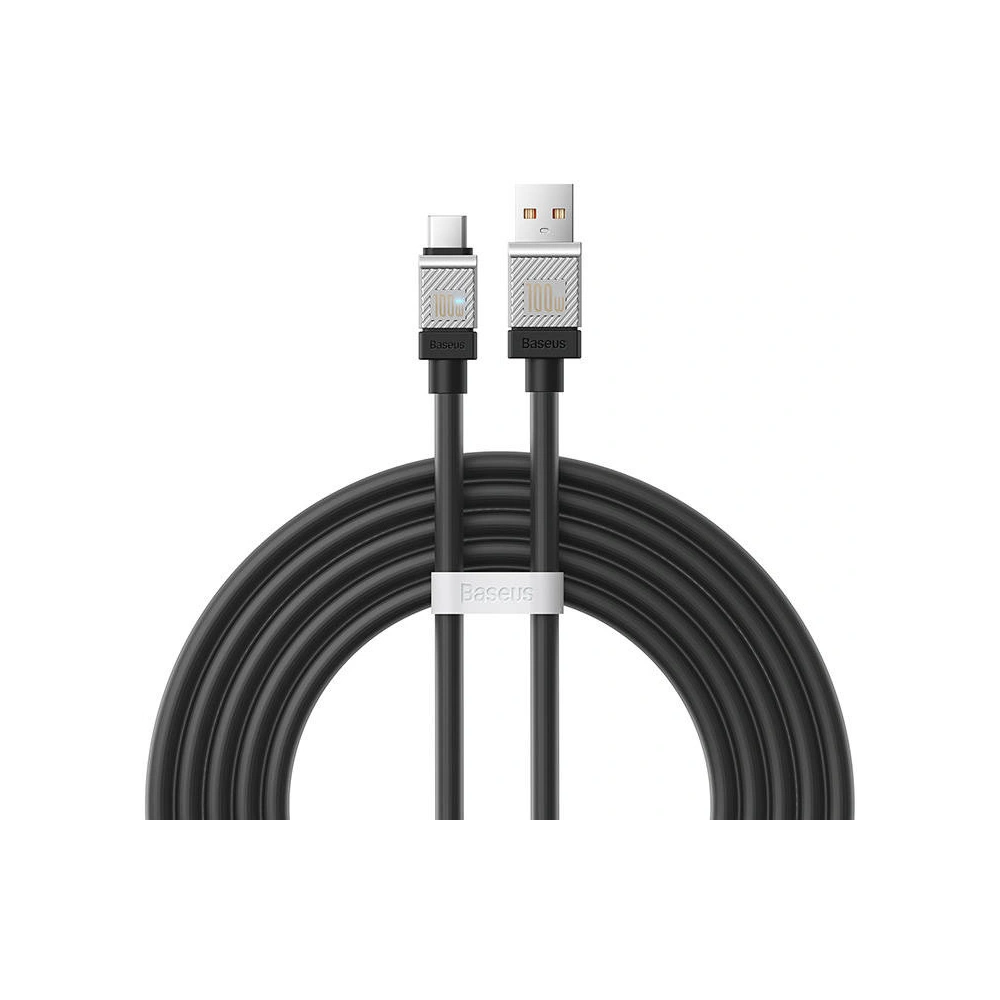 Hurtownia GSM - Kábel Baseus CoolPlay USB-A/USB-C 100W 2m (fekete) - BSU4403 - {ean13} - Hurt