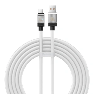 Kabel Baseus CoolPlay USB-A/USB-C 100W 2m (biały)
