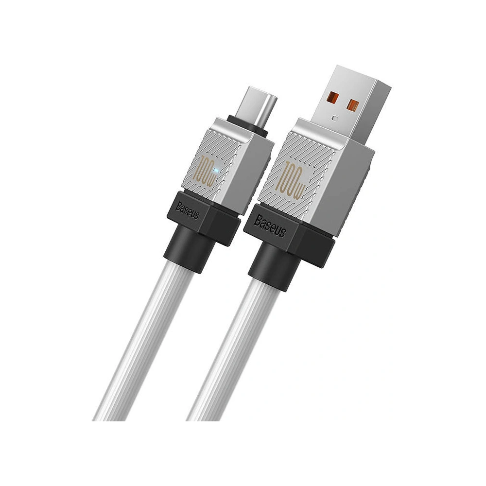 Hurtownia GSM - Cablu Baseus CoolPlay USB-A/USB-C 100W 2m (alb) - BSU4404 - {ean13} - Hurt