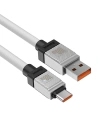 Hurtownia GSM - Cablu Baseus CoolPlay USB-A/USB-C 100W 2m (alb) - BSU4404 - {ean13} - Hurt