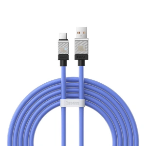Kabel Baseus CoolPlay USB-A/USB-C 100W 2m (niebieski)