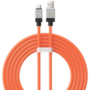 Hurtownia GSM - Kabel Baseus CoolPlay USB-A/USB-C 100W 2m (portocalie) - BSU4406 - {ean13} - Hurt