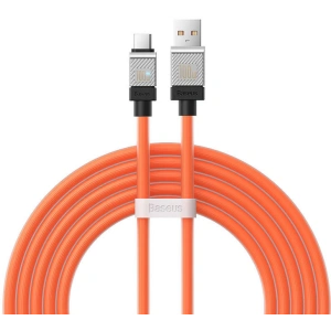 Hurtownia GSM - Kabel Baseus CoolPlay USB-A/USB-C 100W 2m (pomarańczowy) - BSU4406 - {ean13} - Hurt