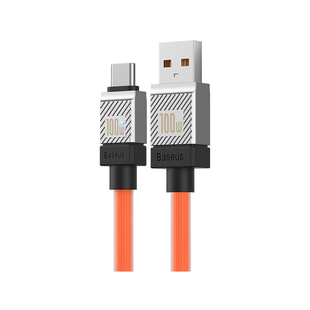 Hurtownia GSM - Kabel Baseus CoolPlay USB-A/USB-C 100W 2m (portocalie) - BSU4406 - {ean13} - Hurt