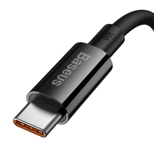 Kabel Baseus Superior USB-A/USB-C 100W 1m (czarny)