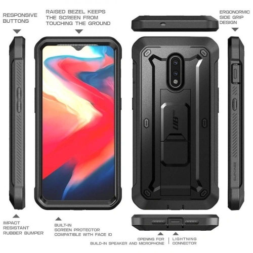 Etui Supcase Unicorn Beetle Pro OnePlus 7 Black