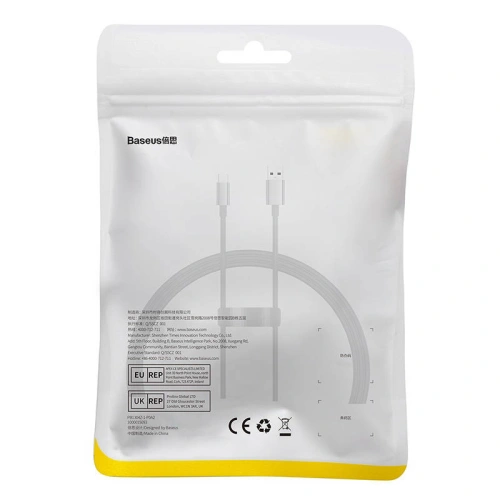 Kabel Baseus Superior USB-A/USB-C 100W 1m (czarny)