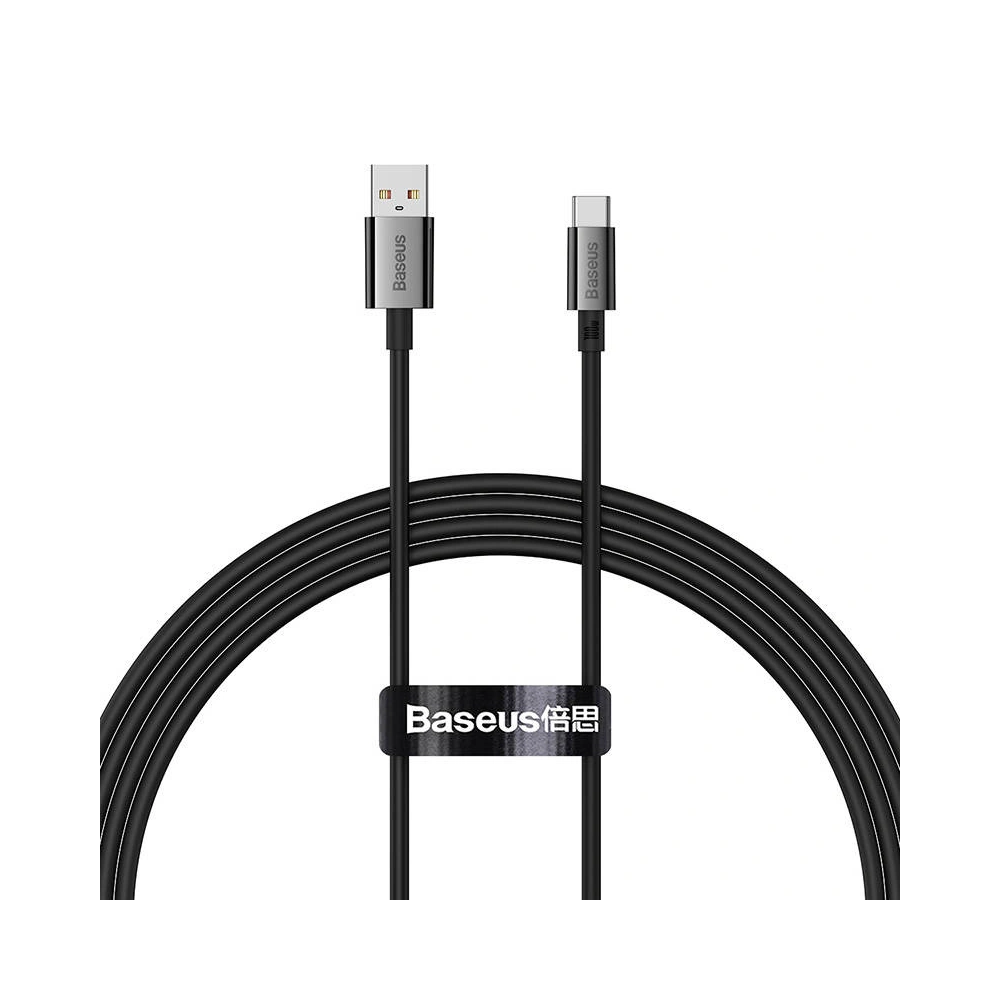 Hurtownia GSM - Cablul Baseus Superior USB-A/USB-C 100W 1,5m (negru) - BSU4408 - {ean13} - Hurt
