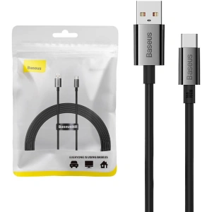 Hurtownia GSM - Cablul Baseus Superior USB-A/USB-C 100W 2m (negru) - BSU4409 - {ean13} - Hurt
