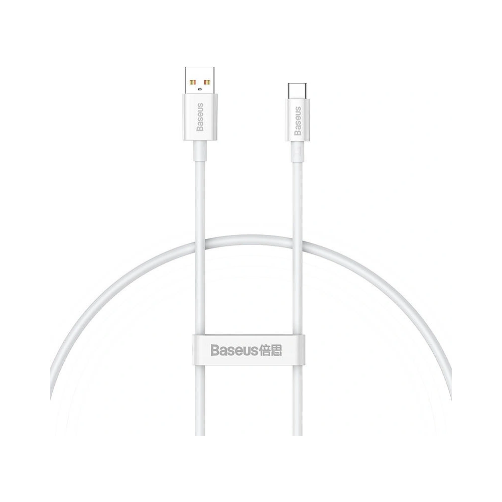 Hurtownia GSM - Kabel Baseus Superior USB-A/USB-C 100W 0.25m (weiß) - BSU4410 - {ean13} - Hurt