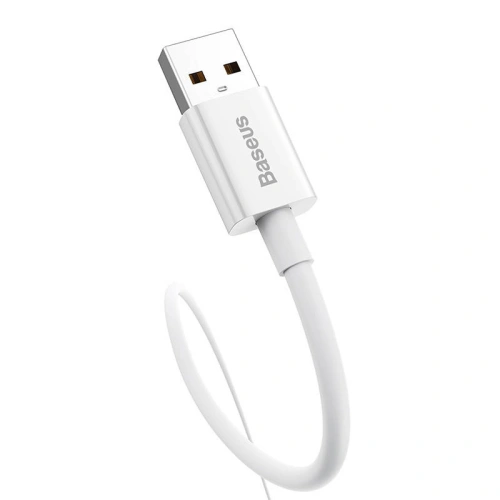 Kabel Baseus Superior USB-A/USB-C 100W 1m (biały)