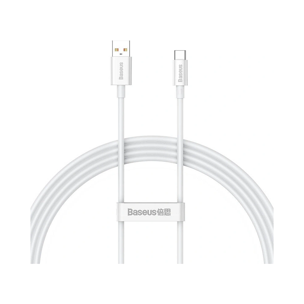 Hurtownia GSM - Kabel Baseus Superior USB-A/USB-C 100W 1.5m (bílý) - BSU4412 - {ean13} - Hurt