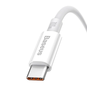 Kabel Baseus Superior USB-A/USB-C 100W 1.5m (biały)