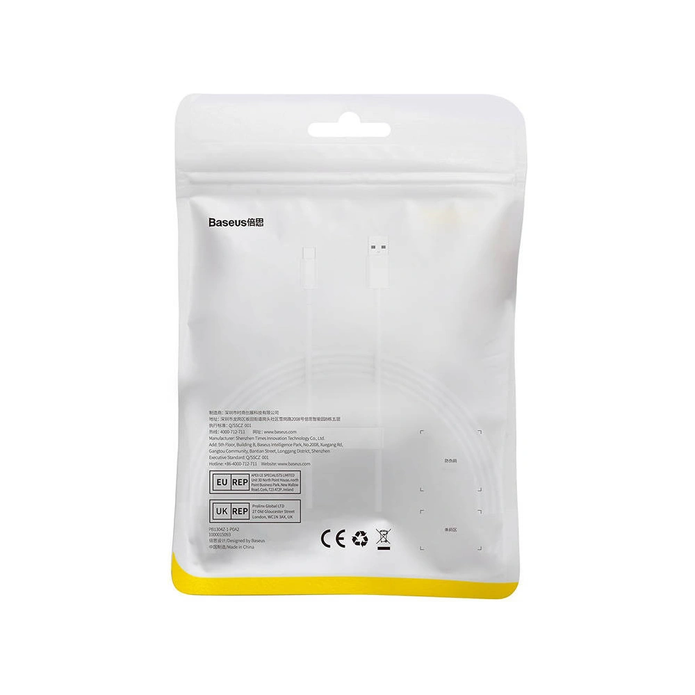 Hurtownia GSM - Kabel Baseus Superior USB-A/USB-C 100W 1.5m (bílý) - BSU4412 - {ean13} - Hurt