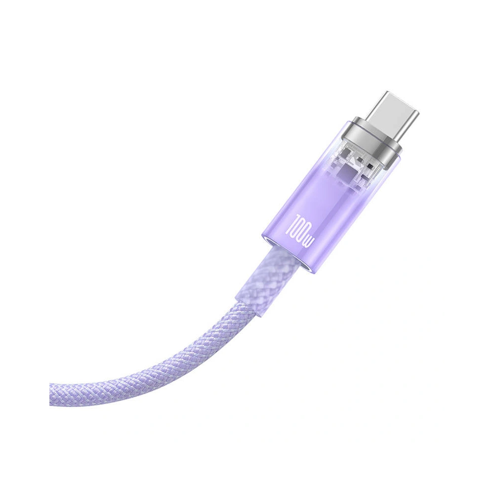 Hurtownia GSM - Kabel Baseus USB-A/USB-C 6A 1m (Fialový) - BSU4417 - {ean13} - Hurt