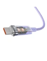 Hurtownia GSM - Kabel Baseus USB-A/USB-C 6A 1m (Fialový) - BSU4417 - {ean13} - Hurt