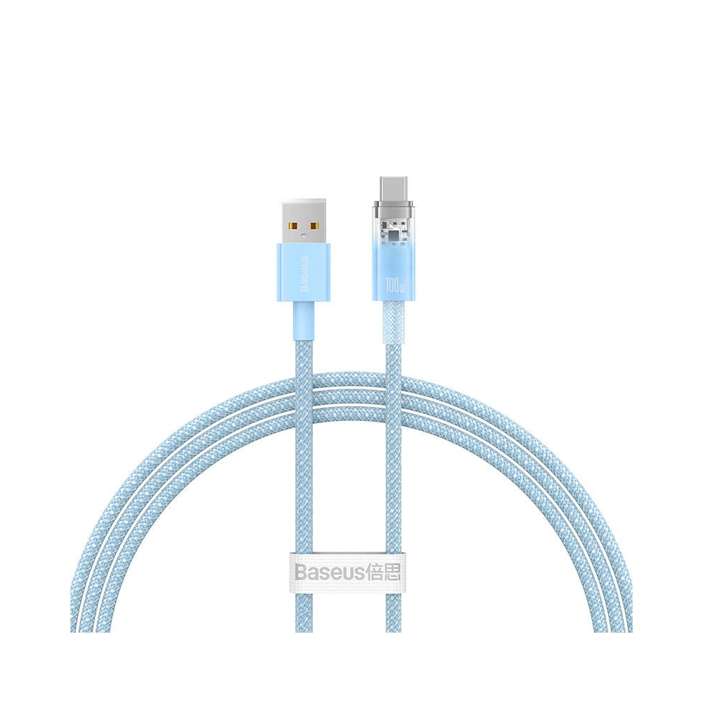 Hurtownia GSM - Kabel Baseus USB-A/USB-C 6A 1m (Modrý) - BSU4418 - {ean13} - Hurt
