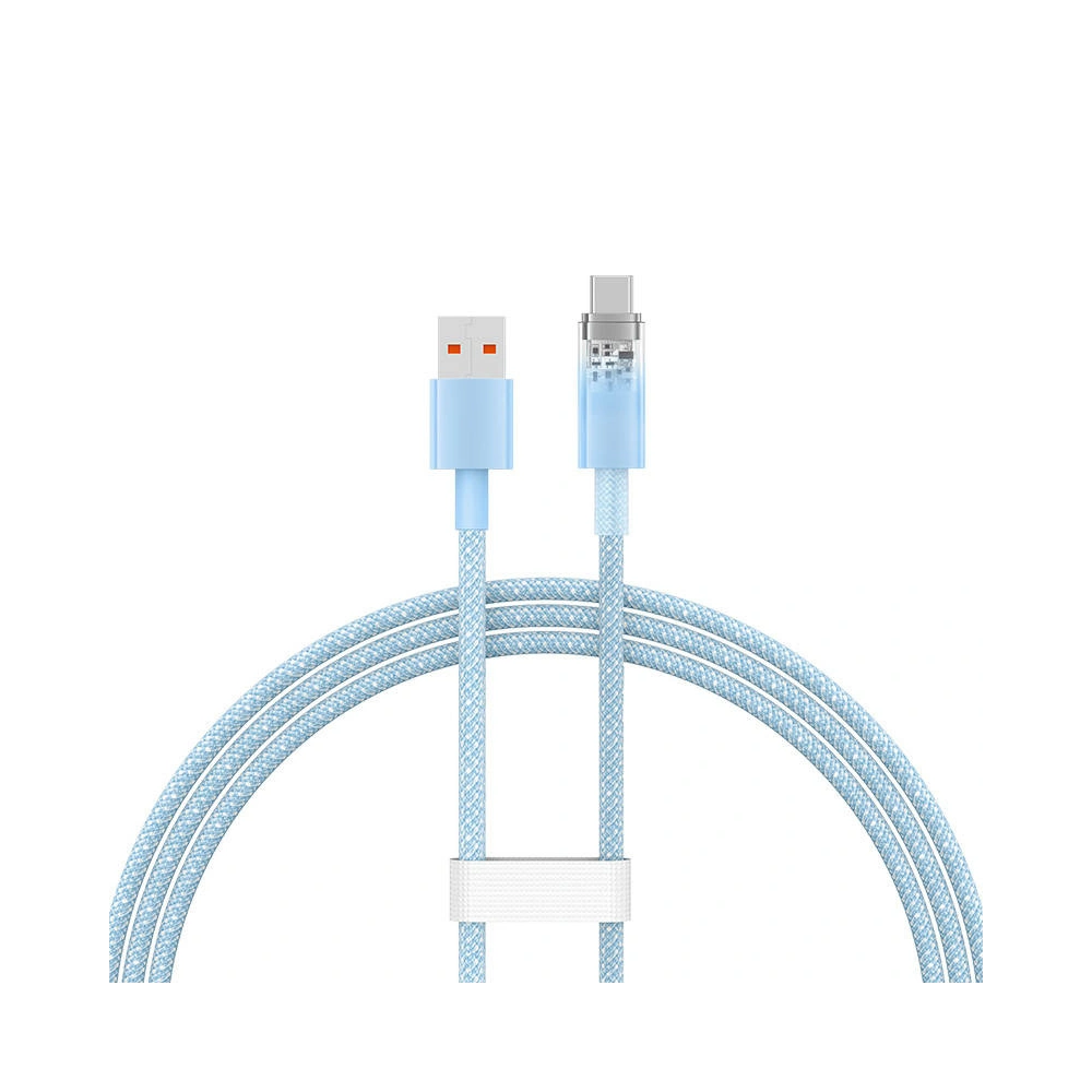 Hurtownia GSM - Cablul Baseus USB-A/USB-C 6A 1m (Albastru) - BSU4418 - {ean13} - Hurt