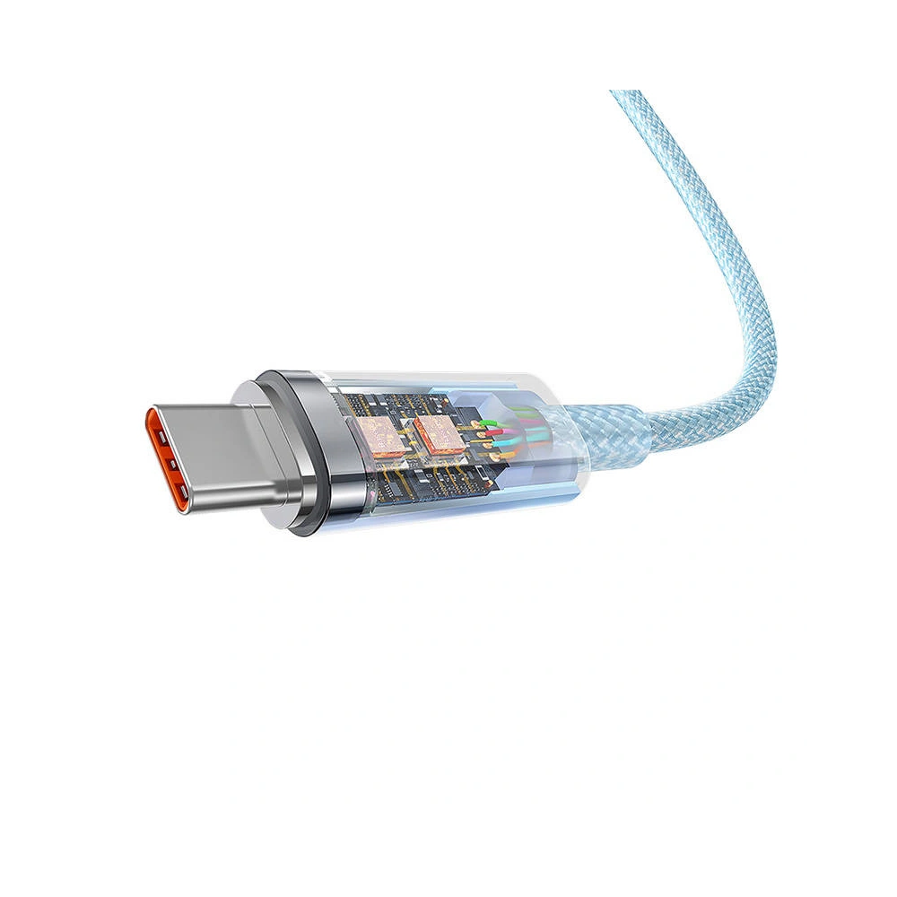 Hurtownia GSM - Kabel Baseus USB-A/USB-C 6A 1m (Modrý) - BSU4418 - {ean13} - Hurt