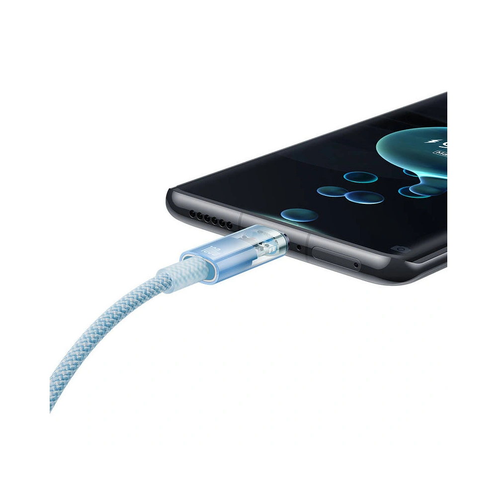 Hurtownia GSM - Kabel Baseus USB-A/USB-C 6A 1m (Modrý) - BSU4418 - {ean13} - Hurt
