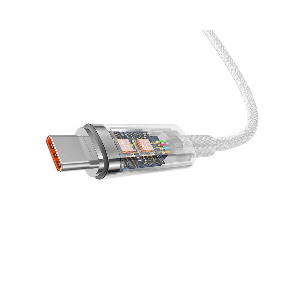 Hurtownia GSM - Kabel Baseus USB-A/USB-C 6A 2m (Bílý) - BSU4419 - {ean13} - Hurt