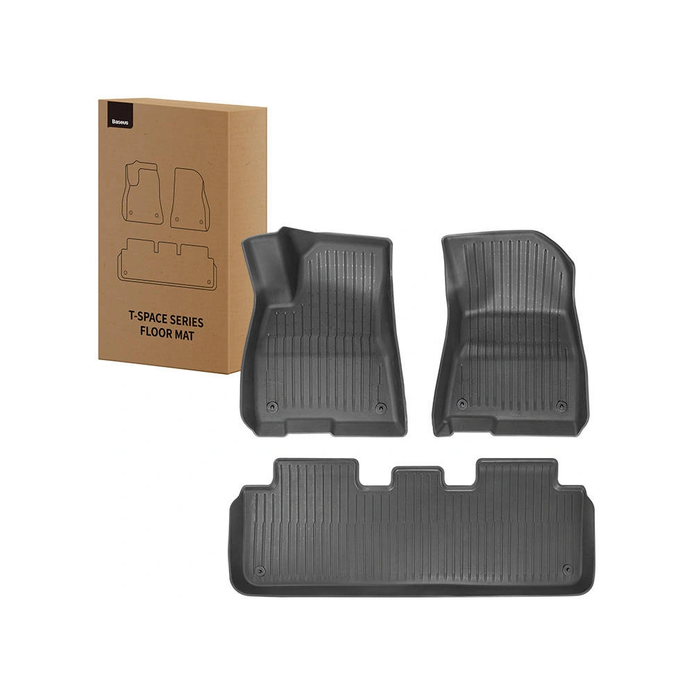 Hurtownia GSM - Covorase auto Baseus T-Space pentru Tesla 3 piese (negru) - BSU4421 - {ean13} - Hurt