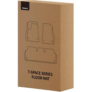 Wholesale Baseus T-Space Car Floor Mats Tesla 6 parts (black velvet) - BSU4422 - {ean13} - Hurt