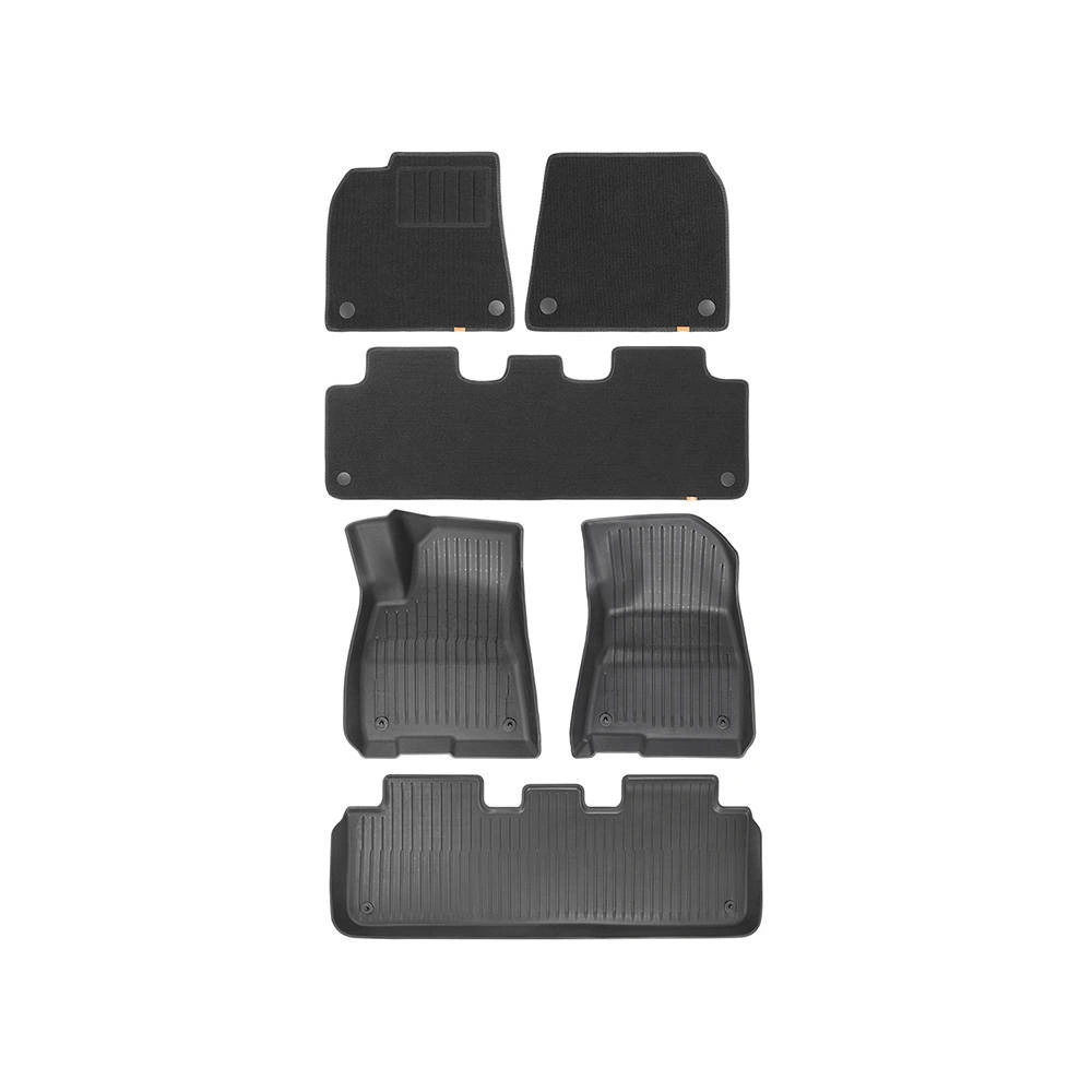 Hurtownia GSM - Covorase auto Baseus T-Space pentru Tesla 6 piese (polipropilenă neagră) - BSU4423 - {ean13} - Hurt