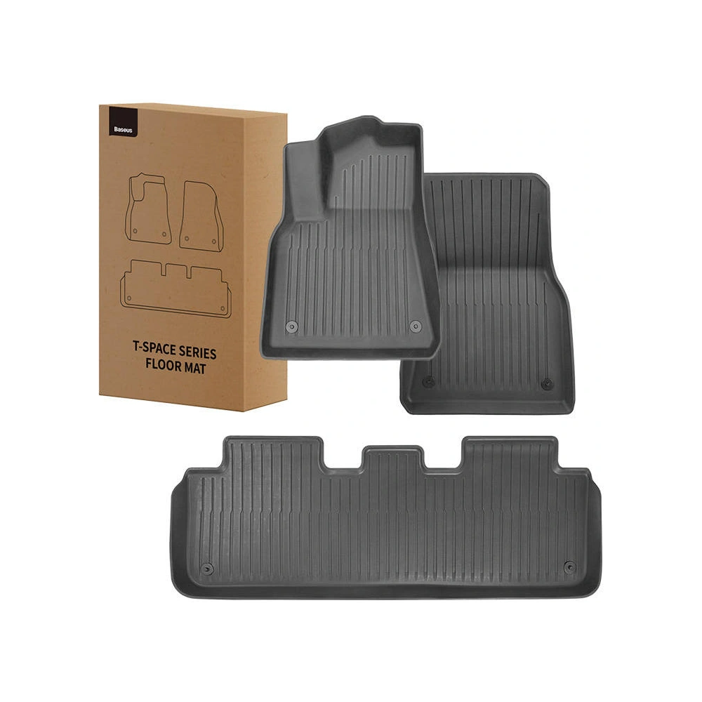 Wholesale Baseus T-Space Car Floor Mats Tesla 3 parts (black) - BSU4424 - {ean13} - Hurt
