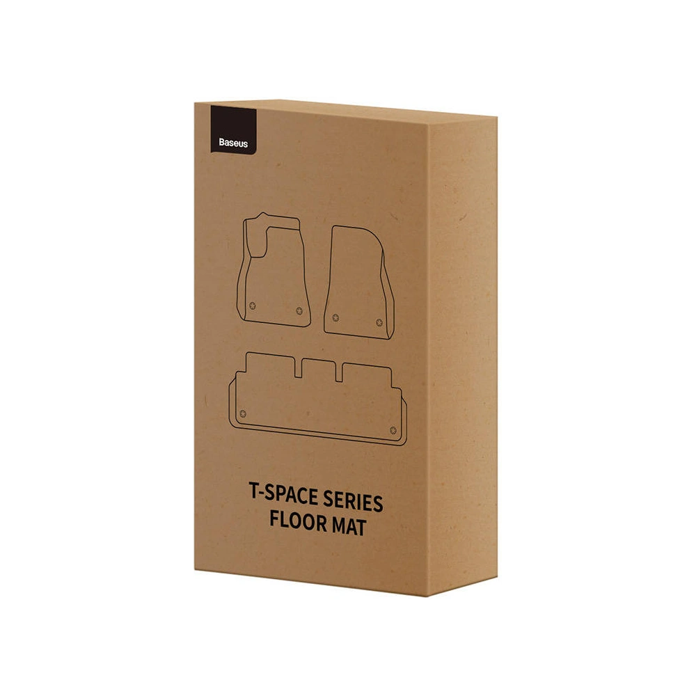 Wholesale Baseus T-Space Car Floor Mats Tesla 3 parts (black) - BSU4424 - {ean13} - Hurt