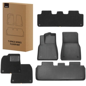 Wholesale Baseus T-Space Car Floor Mats Tesla 6 parts (black) - BSU4425 - {ean13} - Hurt