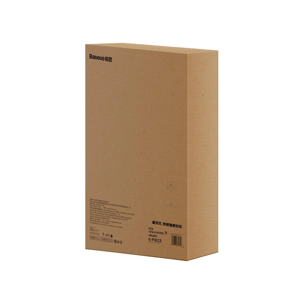 Hurtownia GSM - Covorase auto Baseus T-Space pentru Tesla 6 piese (negru) - BSU4425 - {ean13} - Hurt