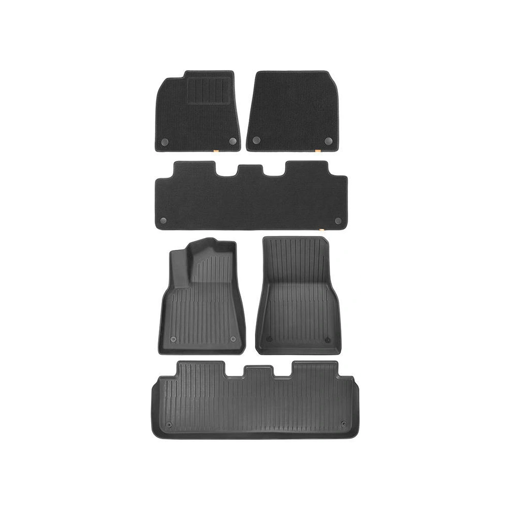 Hurtownia GSM - Covorase auto Baseus T-Space pentru Tesla 6 piese (polipropilenă neagră) - BSU4427 - {ean13} - Hurt