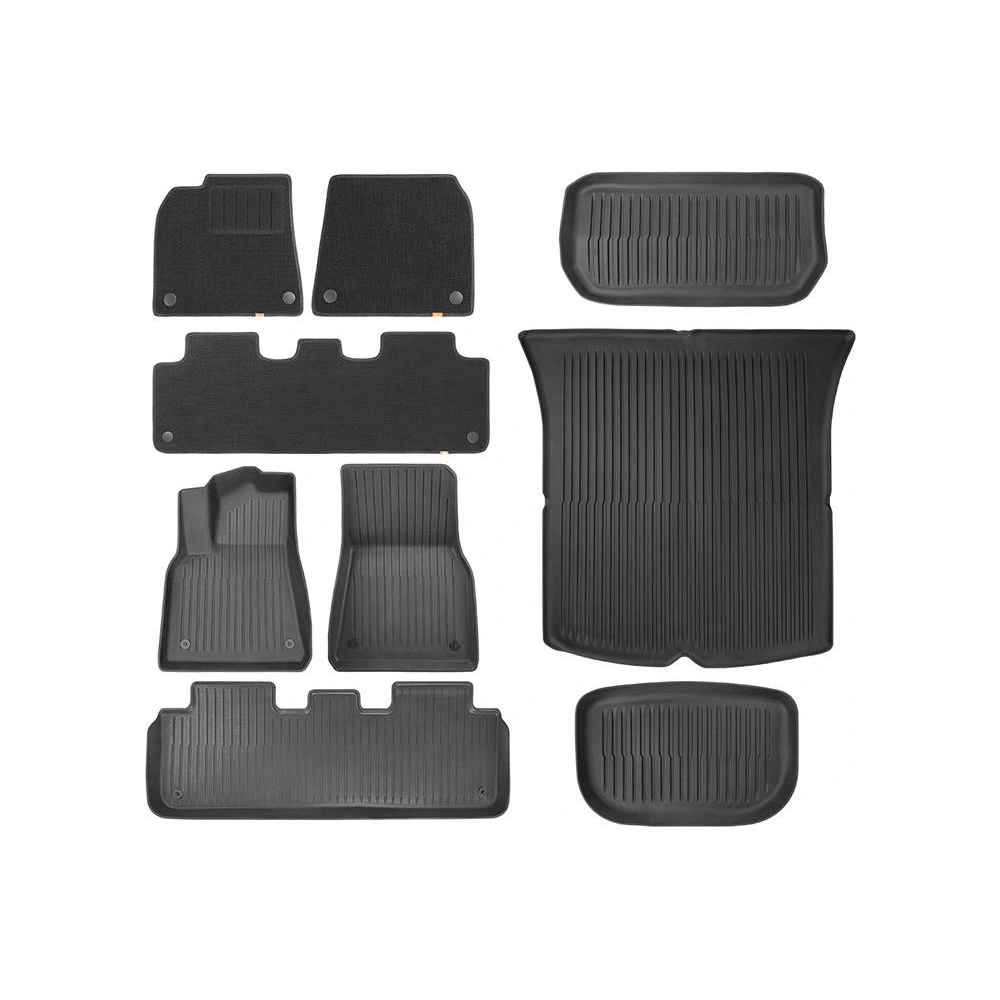 Hurtownia GSM - Covorase auto Baseus T-Space pentru Tesla 9 piese (polipropilen negru) - BSU4428 - {ean13} - Hurt