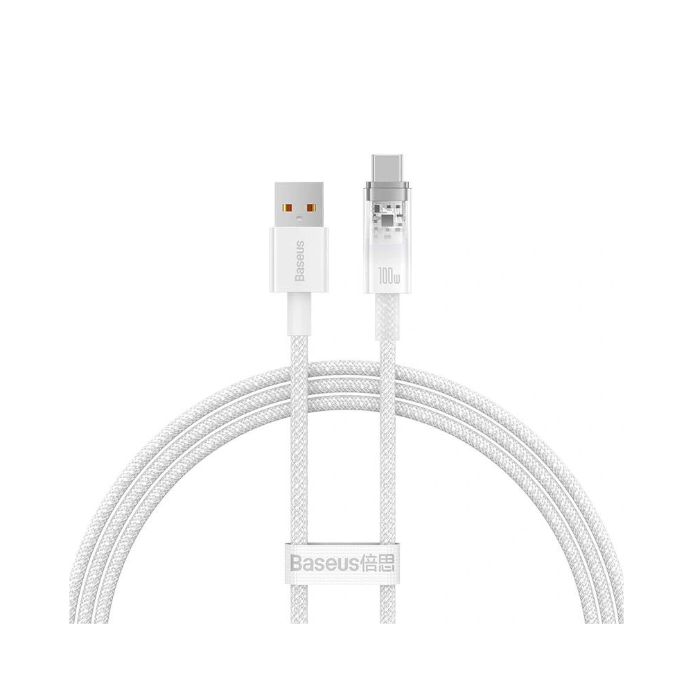 Hurtownia GSM - Cablul Baseus USB-A/USB-C 6A 1m (Alb) - BSU4429 - {ean13} - Hurt
