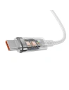 Hurtownia GSM - Kabel Baseus USB-A/USB-C 6A 1m (Biały) - BSU4429 - {ean13} - Hurt